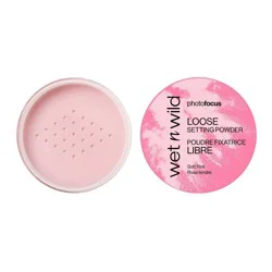Wet n Wild Photo Focus Loose Setting Powder - Soft Pink - 0.7oz