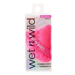 Wet n Wild Powder Puff: Velvet, Baking, For Eye Area and Face