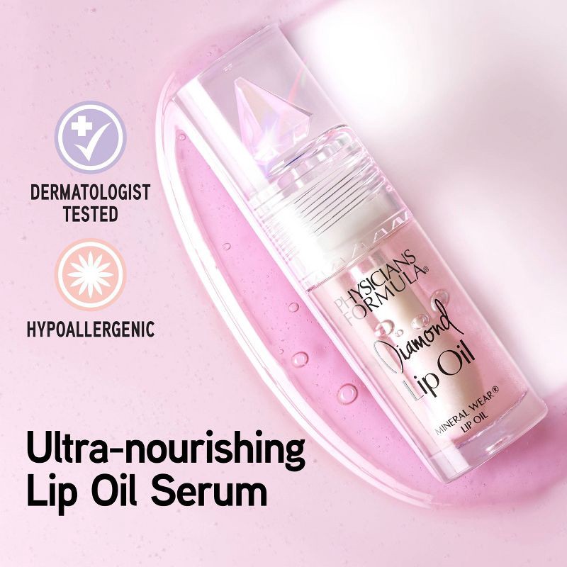 slide 7 of 10, Physicians Formula Lip Oil - Pink Diamond - 0.15 fl oz, 0.15 fl oz