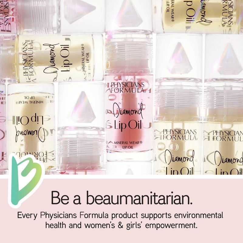 slide 10 of 10, Physicians Formula Lip Oil - Pink Diamond - 0.15 fl oz, 0.15 fl oz