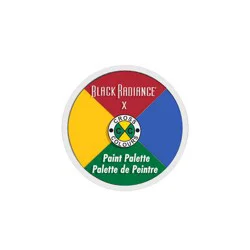 Black Radiance Cross Colors Paint Palette - 0.52oz