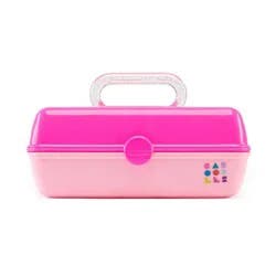 Caboodles Pretty In Petite Makeup Organizer - Hot Pink On Rose