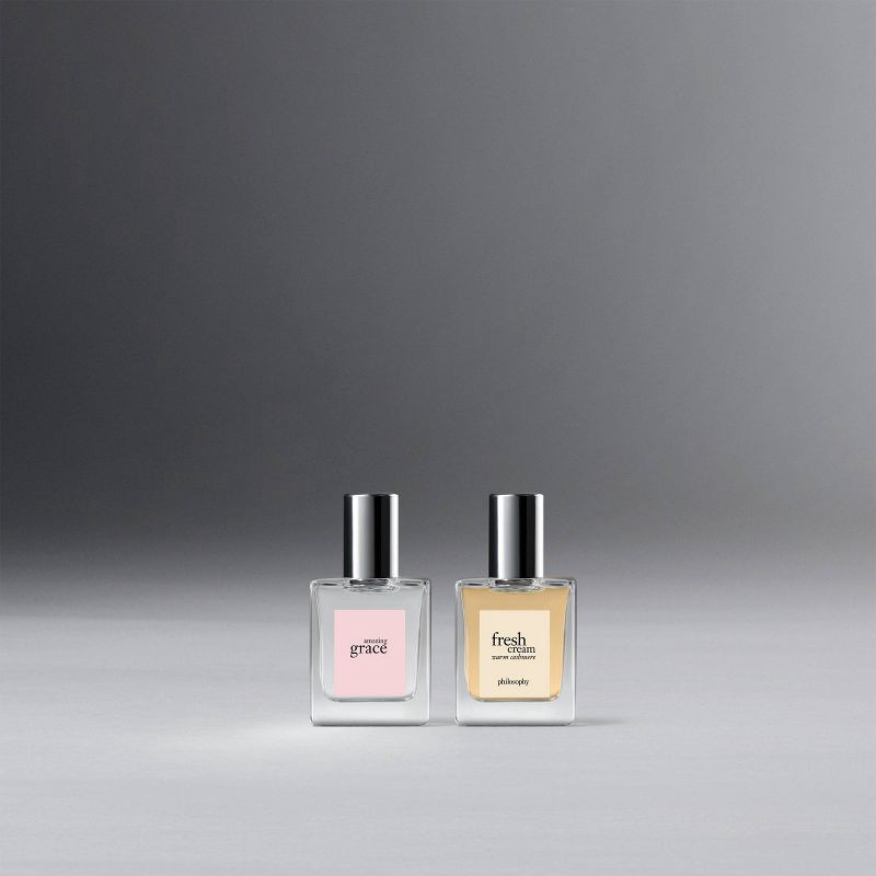 slide 2 of 8, philosophy Favorite Duo Mini Holiday Gift Set – 0.5 fl oz/2pc -Ulta Beauty, 2 ct; 0.5 fl oz