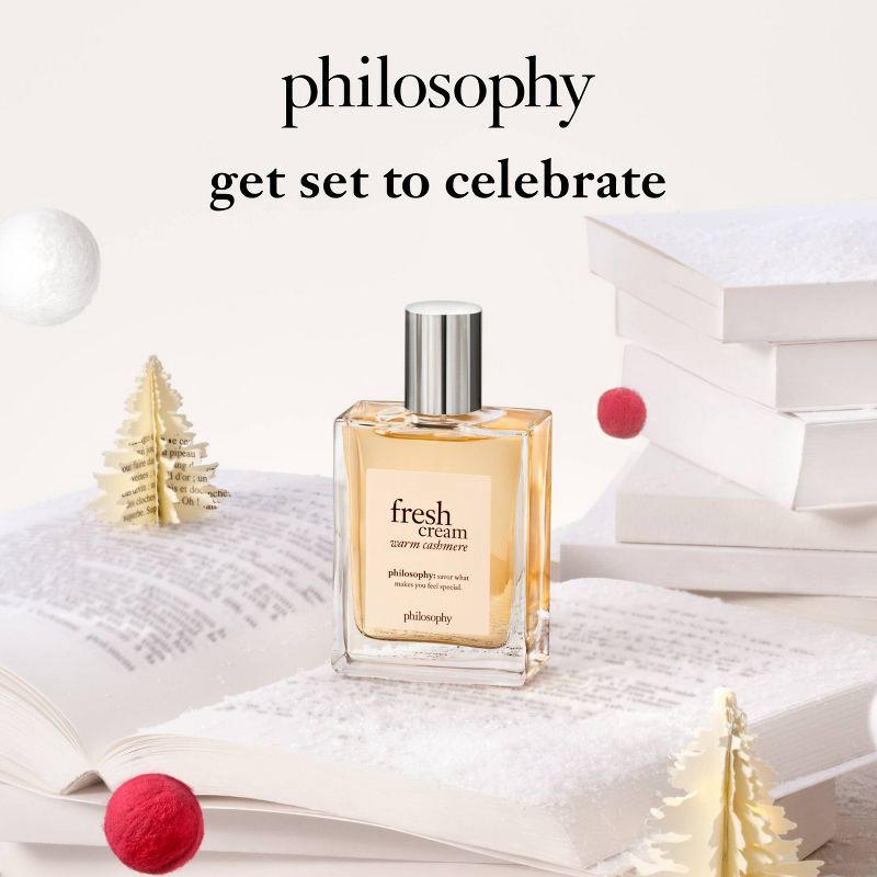 slide 6 of 7, philosophy Fresh Cream Warm Cashmere Eau de Toilette Holiday Gift Set - 2 fl oz + 0.5 fl oz/2pc -Ulta Beauty, 2 fl oz, 0.5 fl oz, 2 ct