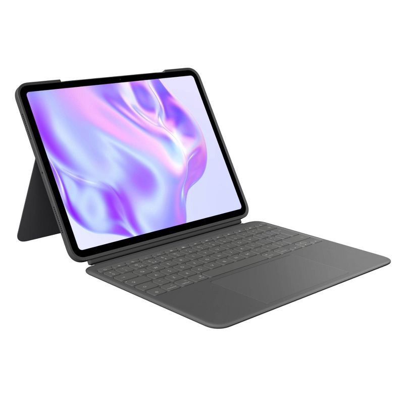 slide 1 of 8, Logitech Combo Touch iPad Pro 13-inch (M4 & M5)(2024 & 2025) Keyboard Case, 1 ct