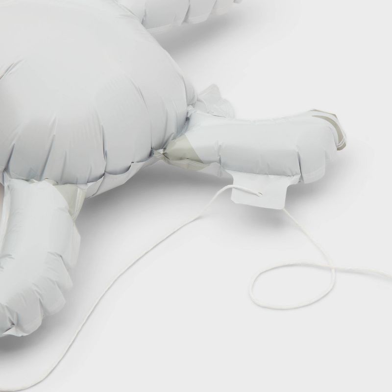 slide 3 of 4, Target Bullseye Dog Shaped Foil Balloon - Spritz™, 1 ct