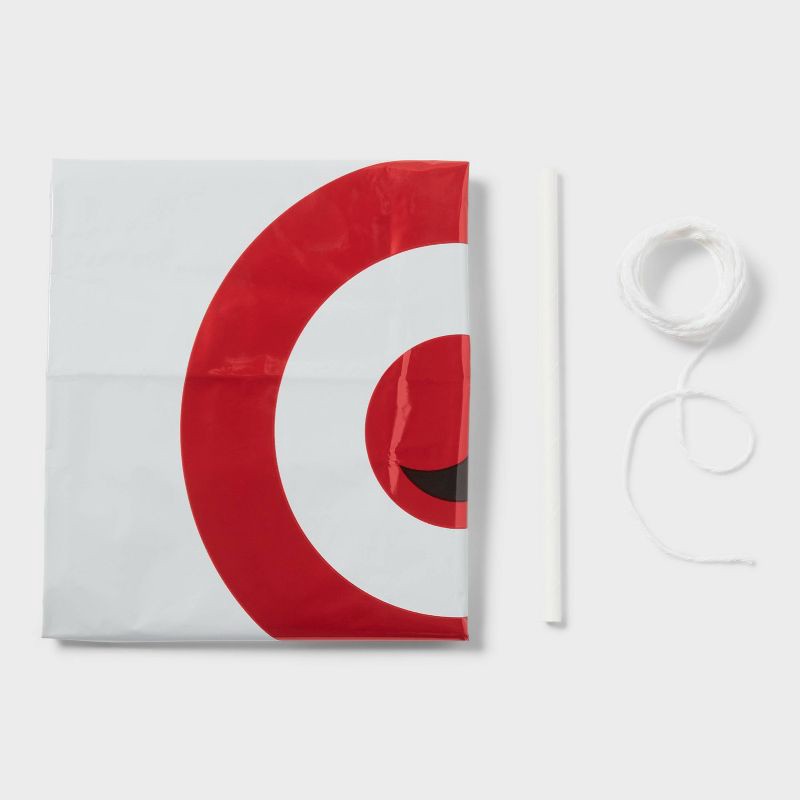 slide 4 of 4, Target Bullseye Dog Shaped Foil Balloon - Spritz™, 1 ct