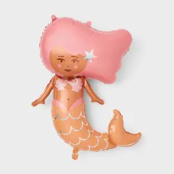 Mermaid Shaped Foil Balloon - Spritz™