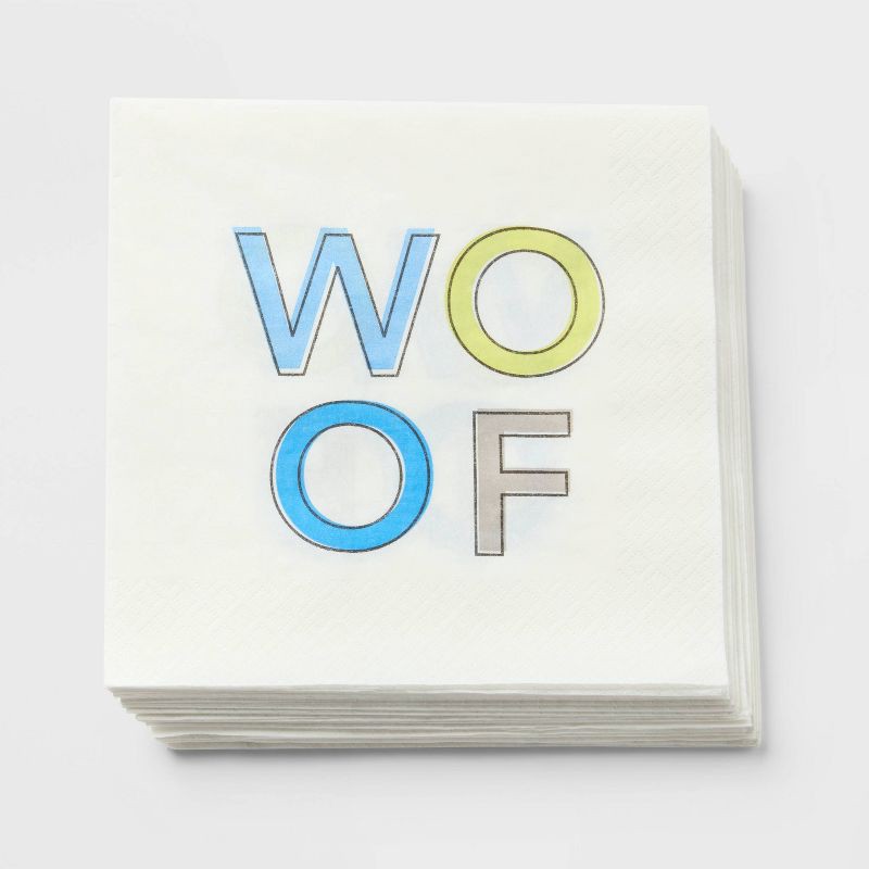 slide 1 of 3, Dog Birthday Party Lunch Napkin 30ct - Spritz™, 30 ct