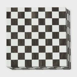 Checkered Print Lunch Napkin 30ct - Spritz™