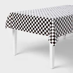 Checkered Print Table Cover - Spritz™