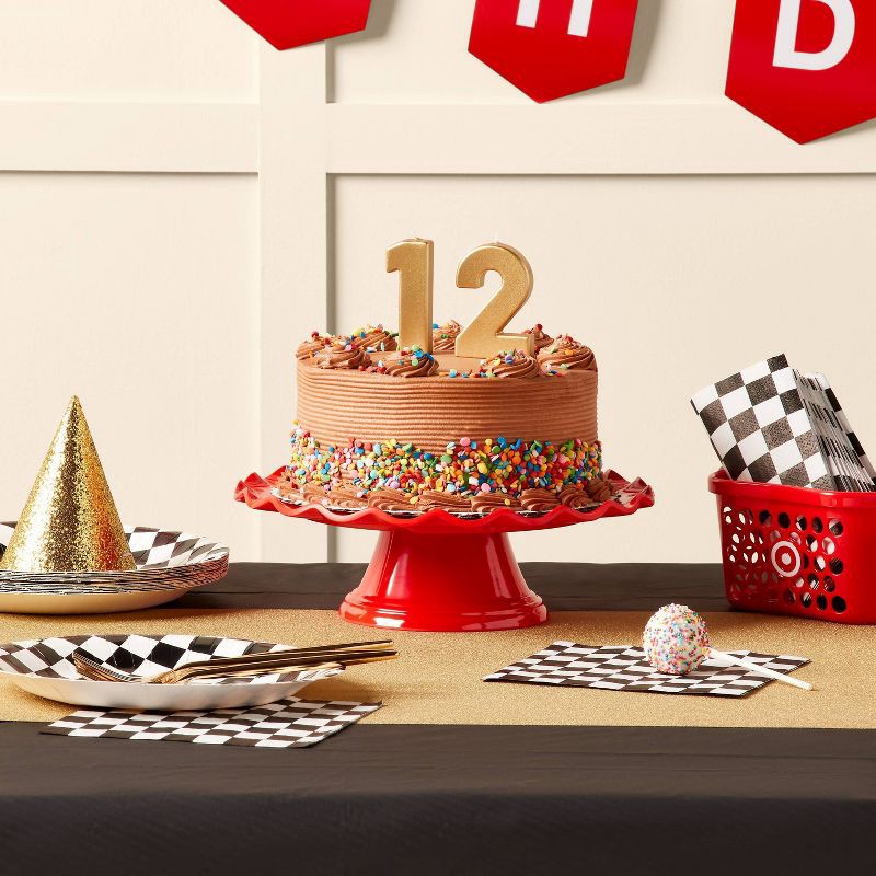 slide 2 of 4, Number 2 Gold Candle - Spritz™, 1 ct