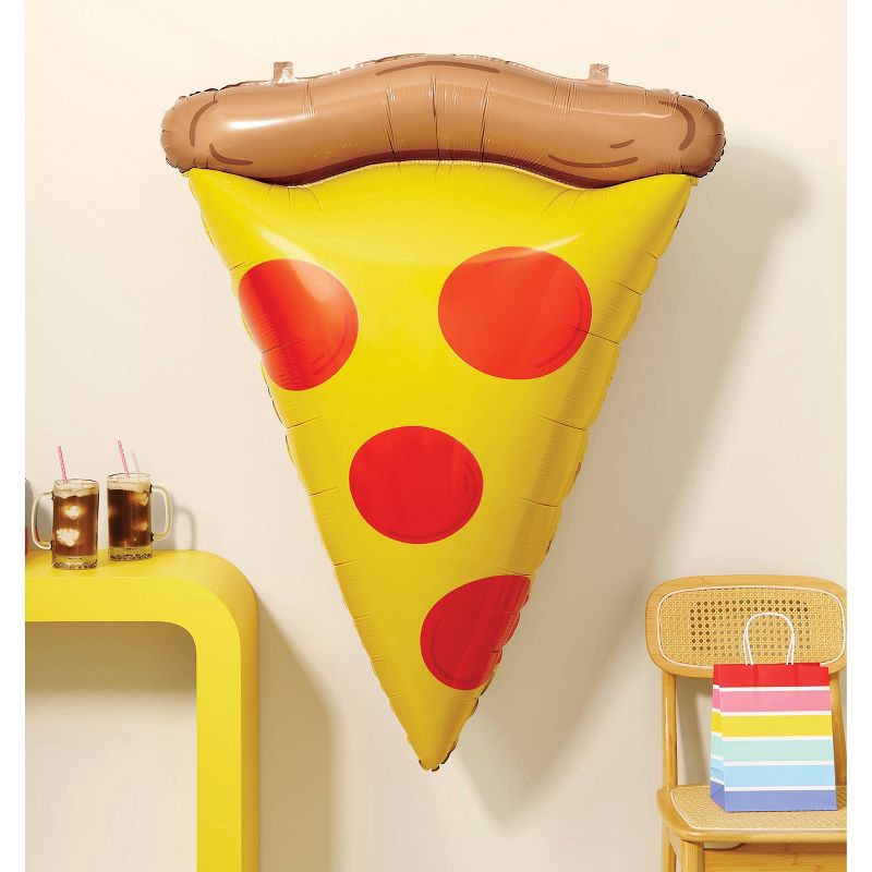 slide 2 of 4, Pizza Shaped Foil Balloon - Spritz™, 1 ct