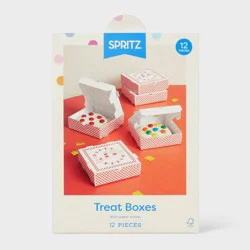 Pizza Box Shaped Treat Box 6ct - Spritz™
