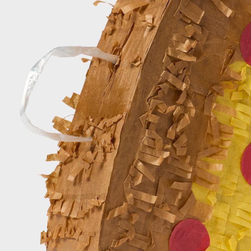 slide 3 of 3, Pizza Shaped Mini Pinata - Spritz™, 1 ct