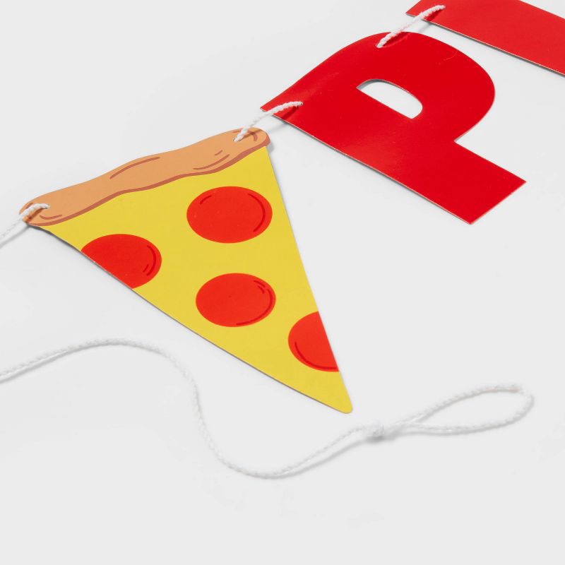 slide 3 of 4, Pizza Party Banner - Spritz™, 1 ct