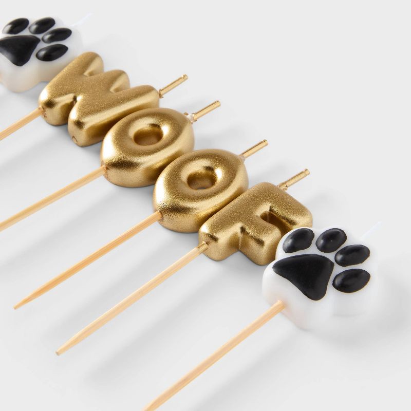 slide 4 of 4, Dog Pet Party "Woof" Candle - Spritz™, 1 ct