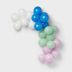 Retro Multicolor Balloon Garland Spritz™