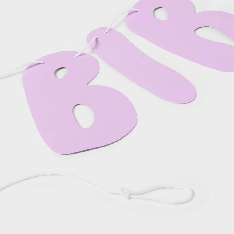 slide 3 of 4, Groovy Retro Happy Birthday Banner - Spritz™, 1 ct