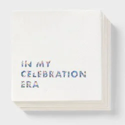 "In My Celebration Era" Beverage Napkin 30ct - Spritz™