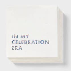 "In My Celebration Era" Beverage Napkin 30ct - Spritz™