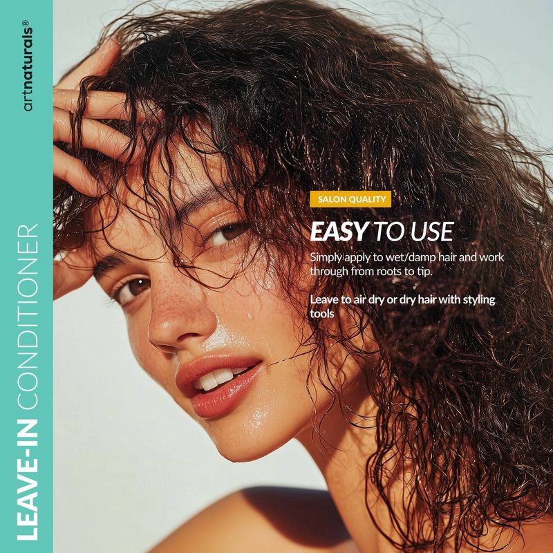 slide 6 of 7, artnaturals Rosemary+Castor Leave In Spray - 8 fl oz, 8 fl oz