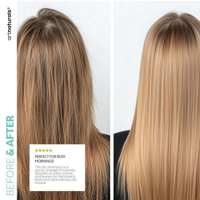 slide 6 of 6, artnaturals Rosemary+Castor Dry Shampoo Powder - 0.5oz, 0.5 oz