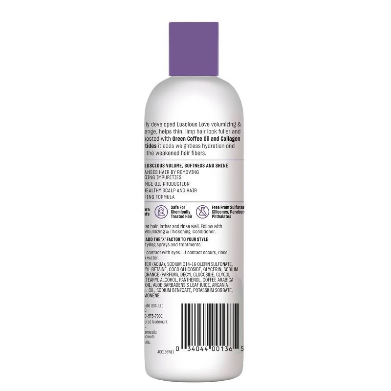 slide 2 of 4, SGX NYC Luscious Love Hair Shampoo - 12 fl oz, 12 fl oz