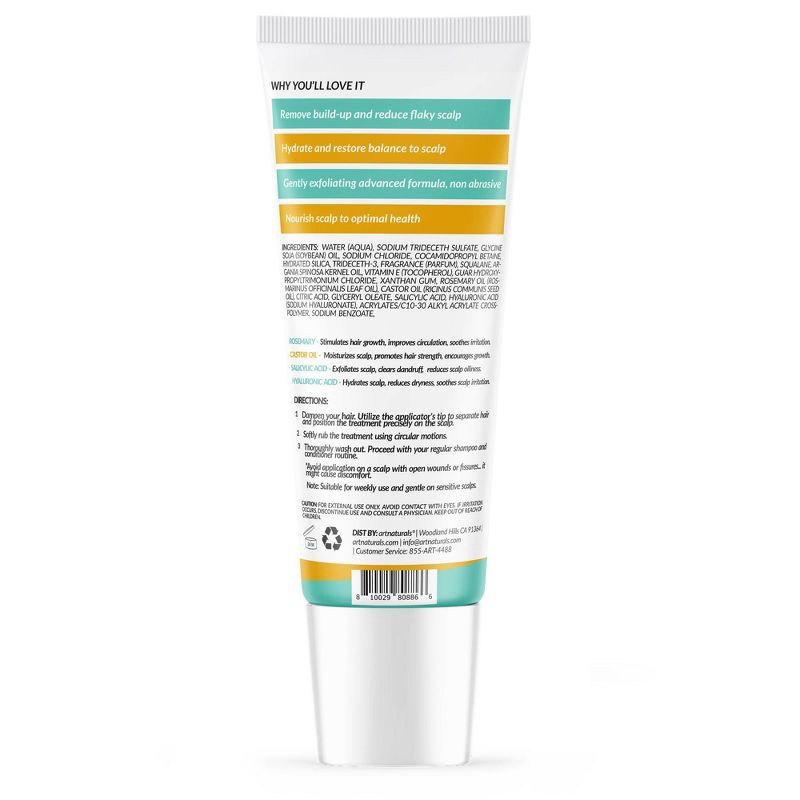 slide 2 of 5, artnaturals Rosemary + Castor Scalp Treatment - 7 fl oz, 7 fl oz