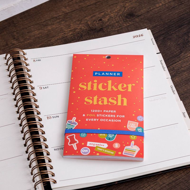 slide 2 of 3, Pulsar Eco Products Planner Sticker Book, 1 ct