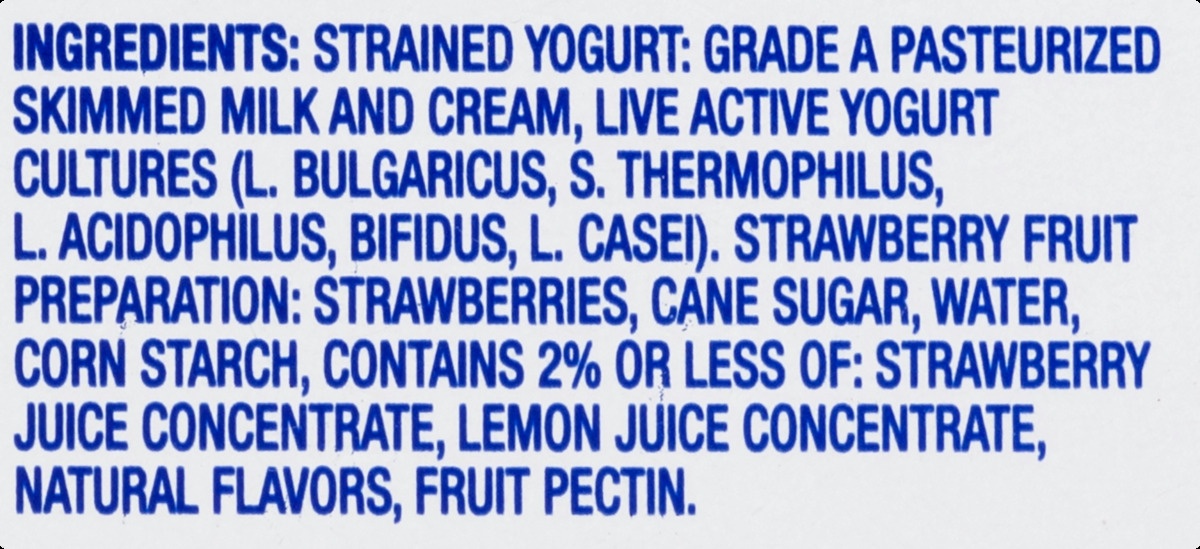 slide 5 of 11, Fage Total 2% Greek Yogurt - Strawberry, 4 ct; 5.3 oz
