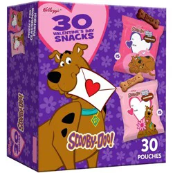 Scooby-Doo Kellogg's Valentine's Scooby Graham's Cookies - 30oz/30ct