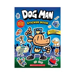 Dog Man the Movie: Official Sticker Book - by Scholastic (Paperback)