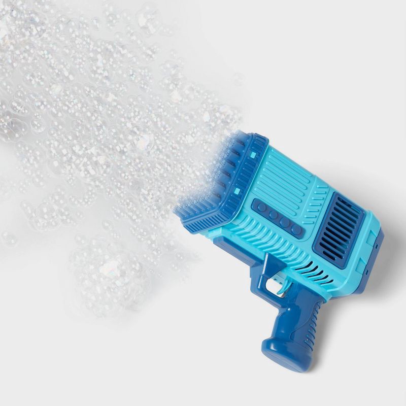 slide 3 of 5, Light Up Volcano 49 Hole Bubble Blaster Blue - Sun Squad™: Toy for Age 3+, 1 ct