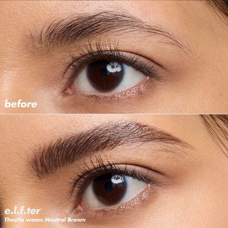 slide 4 of 12, e.l.f. Holy Strokes Micro-Fine Waterproof Eyebrow Enhancer Pen - Neutral Brown - 0.02 fl oz, 0.02 fl oz