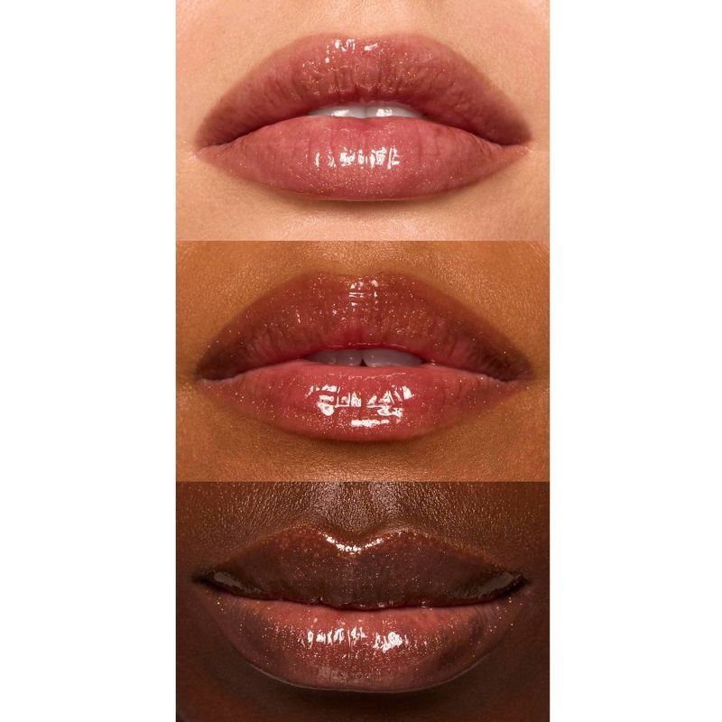 slide 3 of 12, e.l.f. Glow Reviver Lip Oil Glimmer - Chocoluxe - 0.25 fl oz, 0.25 fl oz