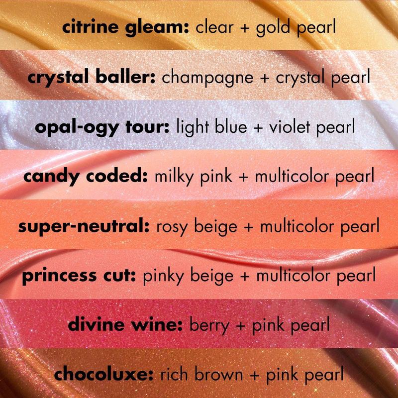 slide 7 of 12, e.l.f. Glow Reviver Lip Oil Glimmer - Chocoluxe - 0.25 fl oz, 0.25 fl oz