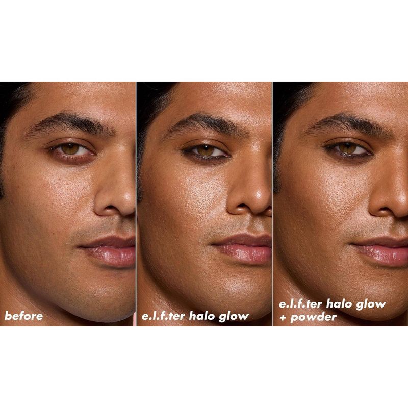 slide 5 of 13, e.l.f. Halo Glow Powder Filter Foundation - Tan Neutral Warm - 0.35oz, 0.35 oz