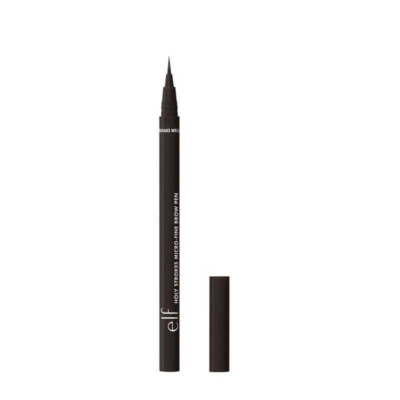 slide 1 of 12, e.l.f. Holy Strokes Micro-Fine Waterproof Eyebrow Enhancer Pen - Espresso - 0.02 fl oz, 0.02 fl oz