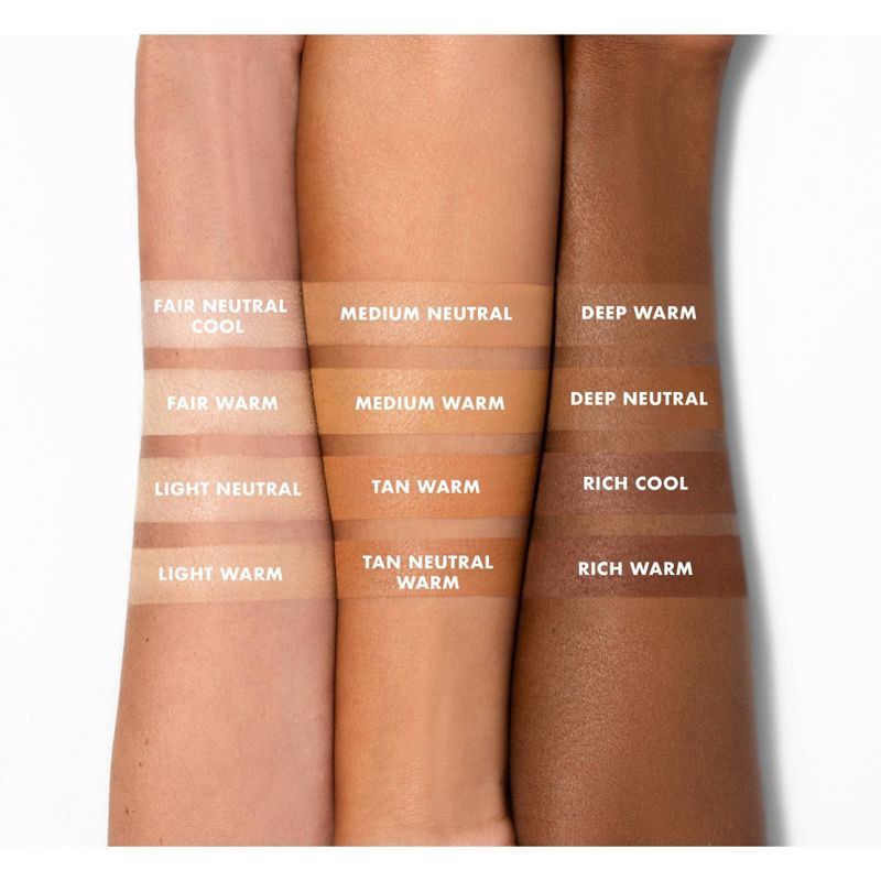 slide 4 of 13, e.l.f. Halo Glow Powder Filter Foundation - Deep Warm - 0.35oz, 0.35 oz