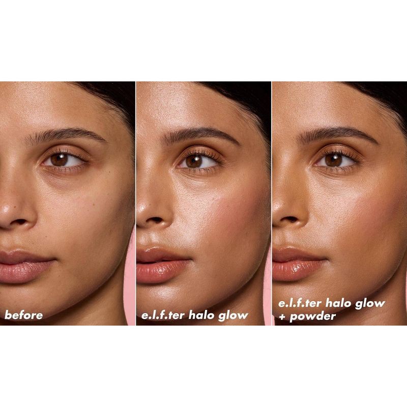 slide 5 of 13, e.l.f. Halo Glow Powder Filter Foundation - Medium Warm - 0.35oz, 0.35 oz