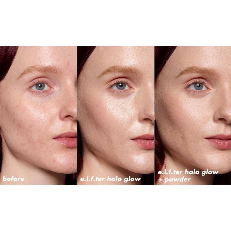 slide 5 of 13, e.l.f. Halo Glow Powder Filter Foundation - Fair Neutral Cool - 0.35oz, 0.35 oz