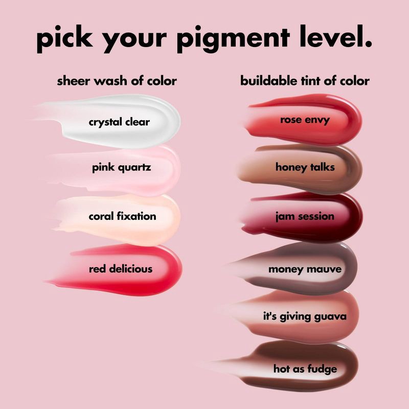 slide 5 of 13, e.l.f. Glow Reviver Lip Oil - It's Giving Guava - 0.25 fl oz, 0.25 fl oz