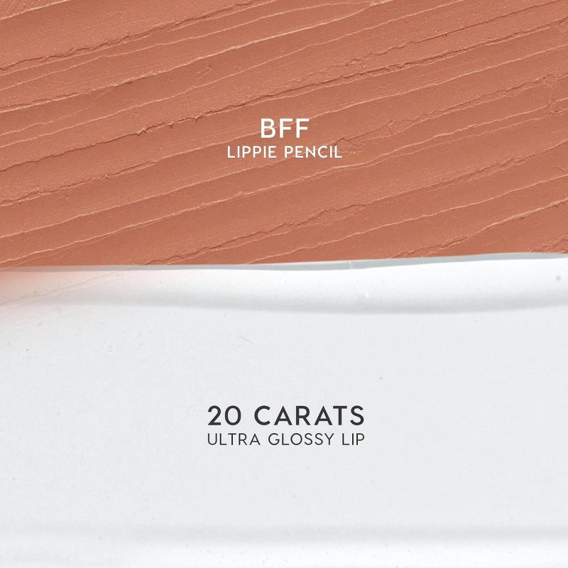 slide 2 of 7, ColourPop Ultra Glossy Lip + Lippie Pencil Kit - Better Together - 0.145oz, 0.145 oz