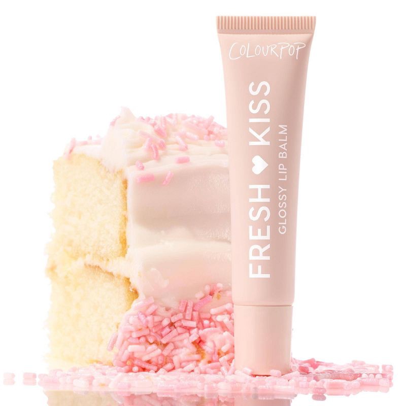 slide 9 of 9, ColourPop Fresh Kiss Glossy Lip Balm - Vanilla Cake - 0.49oz, 0.49 oz