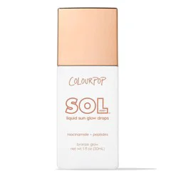 SOL Body Liquid Sun Glow Drops Bronzer - Bronze Glow - 1 fl oz: Shine Enhancing, Face Application