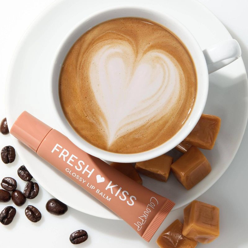 slide 9 of 9, ColourPop Fresh Kiss Glossy Lip Balm - Caramel Latte - 0.49oz, 0.49 oz