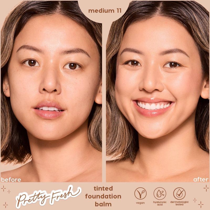 slide 4 of 10, ColourPop Pretty Fresh Tinted Foundation Balm - Medium 9 - 0.29oz, 9 x 0.29 oz