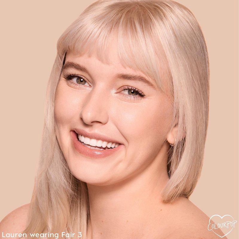 slide 3 of 10, ColourPop Pretty Fresh Tinted Foundation Balm - Fair 3 - 0.29oz, 3 x 0.29 oz