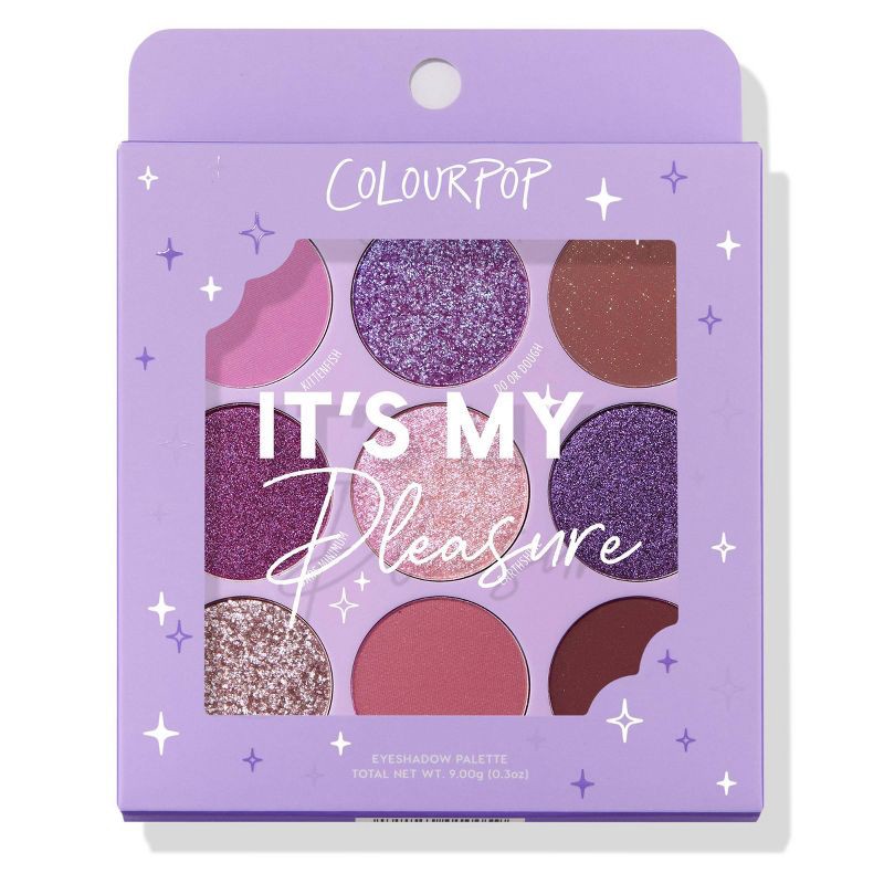 slide 6 of 6, ColourPop 9-Pan Eyeshadow Palette - It's My Pleasure - 0.3oz, 0.3 oz